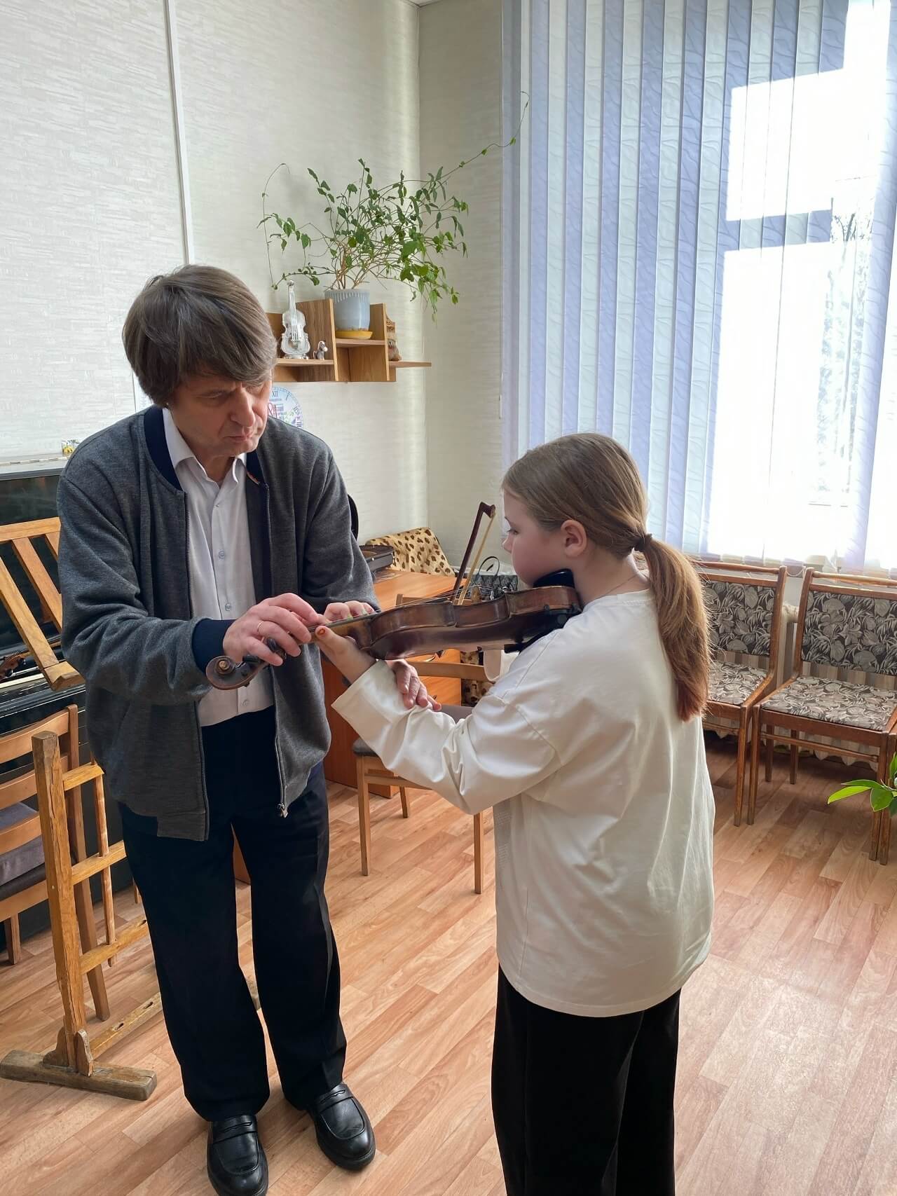 Мастер-класс для юных исполнителей на струнно-смычковых инструментах